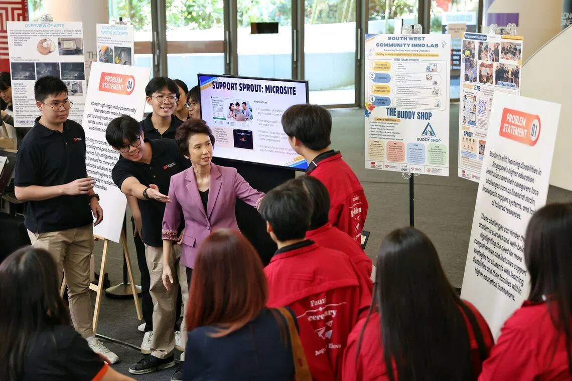 Polytechnic students create AI chatbot to improve access to special needs resources and support